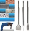 TINVHY 6-Pack SDS Plus Chisel Set, 40Cr Steel Concrete Drill