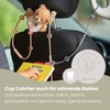 BOBY´S Cup Catcher Baby Pack of 2/BPA-Free Pram Toy Chain/Stretchy
