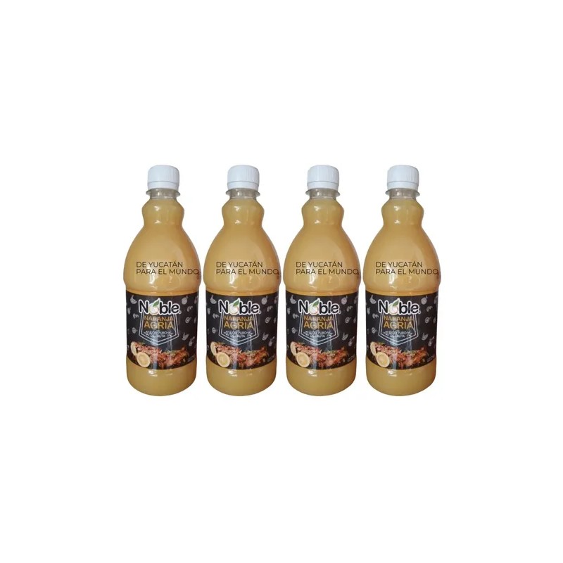 4 Jugos De Naranja Agria 710ml - Cochinita - Envio