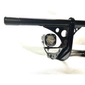 Bung King Fog Light Gusset Mount Sportster and 2018 to current Softail