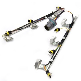 Fuel Injector Wiring Harness Compatible with 1994-2003 International Navistar Engine DT466 DT530 DT466E Harvester Replaces 1807455C92 1889905C92 AP63464 WHO6602
