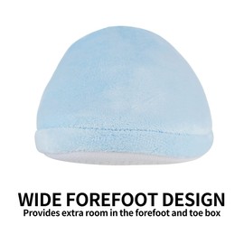 Tlizzz7 Unisex Cotton Memory Foam Slippers - Fuzzy Fluffy Spa Hotel House Bedroom Slippers for Women and Men