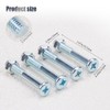 Comidox 2Pairs Metal Zero Gravity Chair Replacement Screws & Nuts