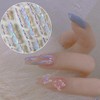 20PCS Butterfly Nail Charms for Acrylic Nails 3D Resin Aurora