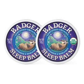 Badger - Balsamo Para Dormir, Lavanda Y Bergamota, Balsamo N
