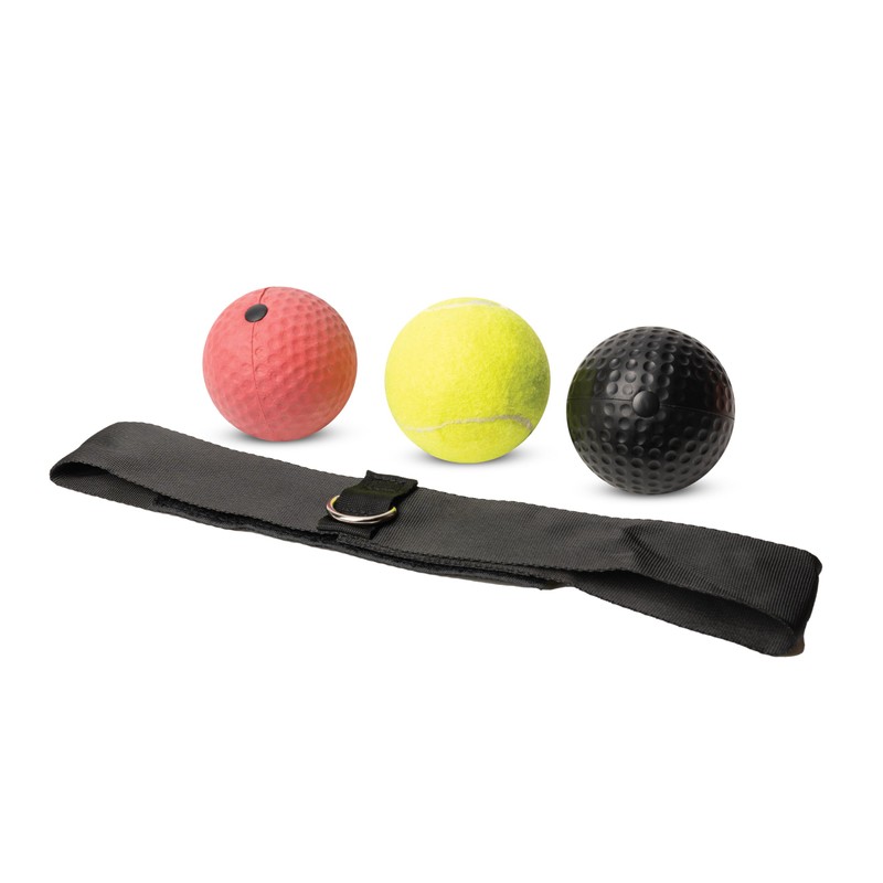 #winning Triple Reflex Boxing Ball Adjustable Headband Elasticated Training Set