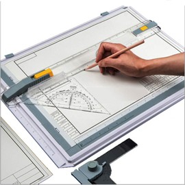 SALEMAR Inch Scale A3 Drafting Table Drawing Board Graphic Architectural Sketch Tool Set