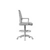 Boss Office Products All Gray Stool Drafting Chair