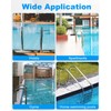 Alffun 4 Pack Pool Ladder Anchors Bronze Wedge Assembly Fits