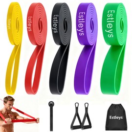 Resistance Bands for Working Out, 5 Pack Pull-up Bands, Exercise Bands Set