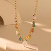 Choistily Charm Necklace Dainty Gold Western Outfit Beach Jewelry for