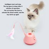 Electric Cat Feather Toy USB Charging Automatic Rotating Interactive Cat