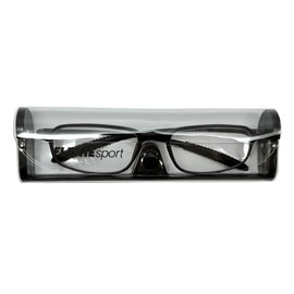 Calabria TR191 Flexie Sport Reading Glasses +3.00 Black/Cream Soda Brown 2 Pack