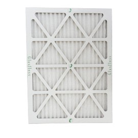 Glasfloss 14x24x1-1 Inch MERV 10 - Pack of 12 - Pleated Air Filter - Furnace Air Filter- Made in USA (Actual Size: 13 1/2 x 23 1/2 x 7/8 Inch)