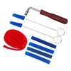 8PCS Set Professional Piano Tuner Kit Universal Piano Tuner Hammer