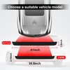 SINGARO Car Rear Bumper Protector, 41inch x3.5inch Car/SUV Universal Rubber
