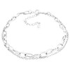 Sofia Milani - Women's Bracelet 925 Silver - Layer Design,