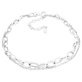 Sofia Milani - Women's Bracelet 925 Silver - Layer Design, Sterling Silver