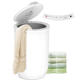 Trydow Ultra Large Capacity Towel Warmer Bucket, Rapid Heating with Timer, One-Button Control, Safety Lock, Perfect for Home and Spa