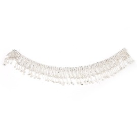 DIY Handmade Crystal Glass Rhinestones Trimming Sewing Tassel Chain Clothes Appliques #3