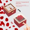 Rosaura Eternal Real Rose Jewelry Box for Women - Surprise