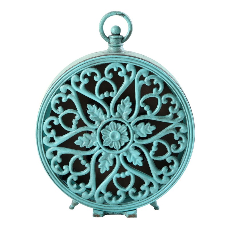 NIKKY HOME Antique Table Clock Silent Non-Ticking, Shelf Desk Top