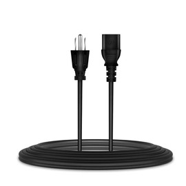 J-ZMQER 6ft Listed AC Power Adapter Cord Cable Lead Compatible with JBL Link View Wireless Smart Speaker Power Cord Mains