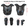 Kids Dirt Bike Gear Motorcycle Armor Vest Suit, Thickened Heavy
