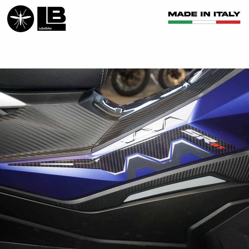 labelbike - 3D Sticker for Side Panels, Scooter, Footpegs, Compatible