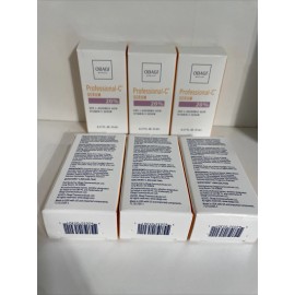 Obagi X 6  Professional-C Facial Serum 20%  Total 30 ml = Full Size 1oz SAVE