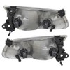Brock Replacement Driver and Passenger Headlights Headlamps Compatible with Camry