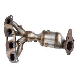 KAC 1pcs High Flow Catalytic Converter Kit Compatible with 2013-2018 Altima 2.5L 2014-2019 Rogue 2.5L Direct-Fit Stainless Steel Catalytic Converter, Replace 674-149 674149(EPA Compliant)