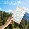 Homaisson 10 Pcs Paper Making Frame Kit - 5''x7'' Paper