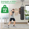 SELEWARE Punching Bag Hanger, 360° Swivel Heavy Bag Ceiling Mount