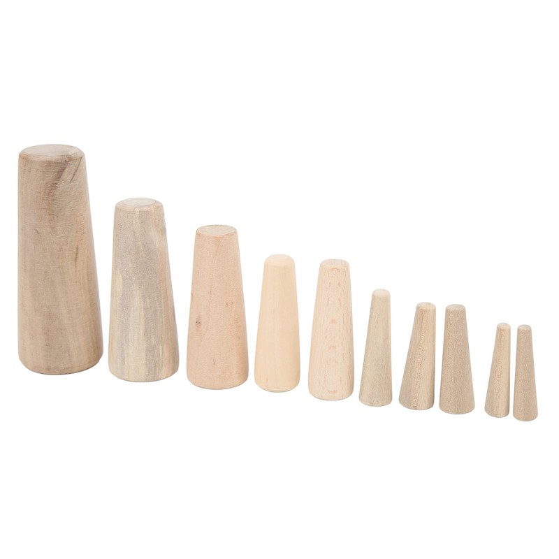 Marine Thru Hull Wood Plug Emergency Tapered Soft Plugs, 10-Piece