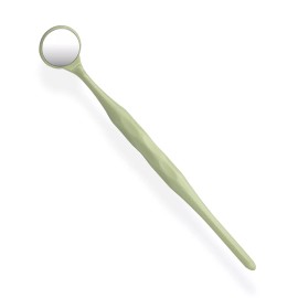 Oral32 Dental Autoclavable Disposable Mouth Mirror Yellow 1 PCs -ORAL32