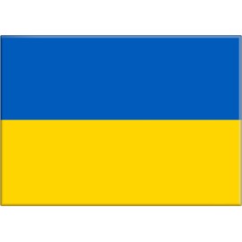 Ukraine Flag Magnet - 2.5" x 3.5"