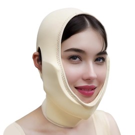 V-Line Mask Chin Up Mask V Shaped Face Mask Chin strap Thread Lifting Face Mask for Post-Surgery Skin Tightening V-Shaped Face Shaping and Double Chin Reduction