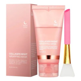 Mascarillas Faciales Gel Colágeno Para Nocturna Hidratante