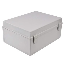 Ogrmar ABS Plastic Dustproof Waterproof IP65 Junction Box Universal Electrical Project Enclosure with Lock (11.8"x7.8"x6.3")