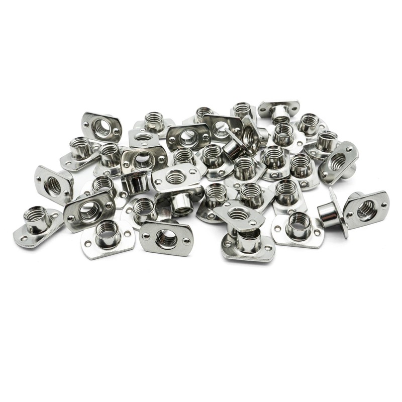 Hippo Hardware M8 (8mm) Weld T Tee Nuts with Smooth