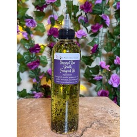 Rapunzel hair Fenugreek oil rosemary nettle horsetail hair growth oil - Size: 4 oz