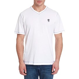 Robert Graham Damien S/S Knit Tshirt White