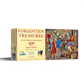 SUNSOUT INC - Forgotten Treasures - 300 pc Jigsaw Puzzle by Artist: Bigelow Illustrations - Finished Size 21" x 24" - MPN# 31563