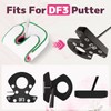 LZFAN Golf DF3 Mallet Putter Cover Golf Club Head Cover