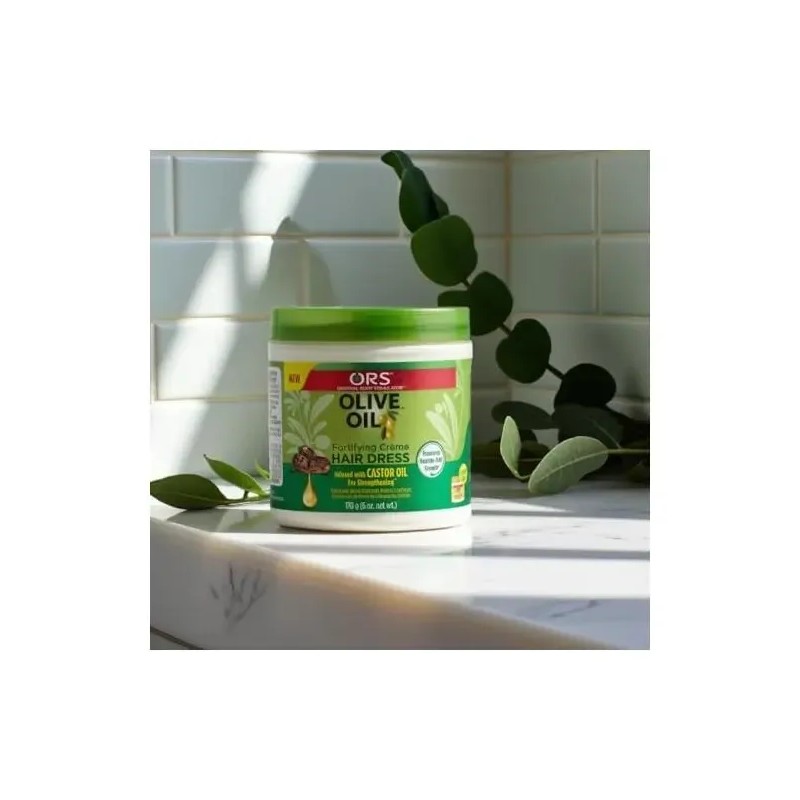 Ors Crema Fortificante De Aceite De Oliva Para El Cabello
