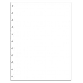 BetterNote Simple Dots Refills for Disc Notebooks, Fits Levenger Circa, Staples Arc, TUL, Happy Planner, Dotted Pages (50 Pages, 11-Disc, 8.5"x11")