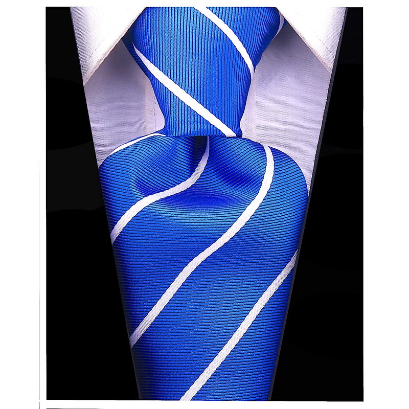 Scott Allan Men's Blue Tie | Royal Blue premium Necktie
