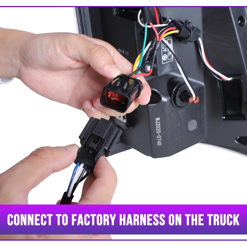 Nixon Offroad LED Tail Lights Converter Wire Kit [Fit Factory