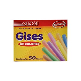 Gis Moldeado C/ 50 Vinci 2036 Cols.Surtidos Caja